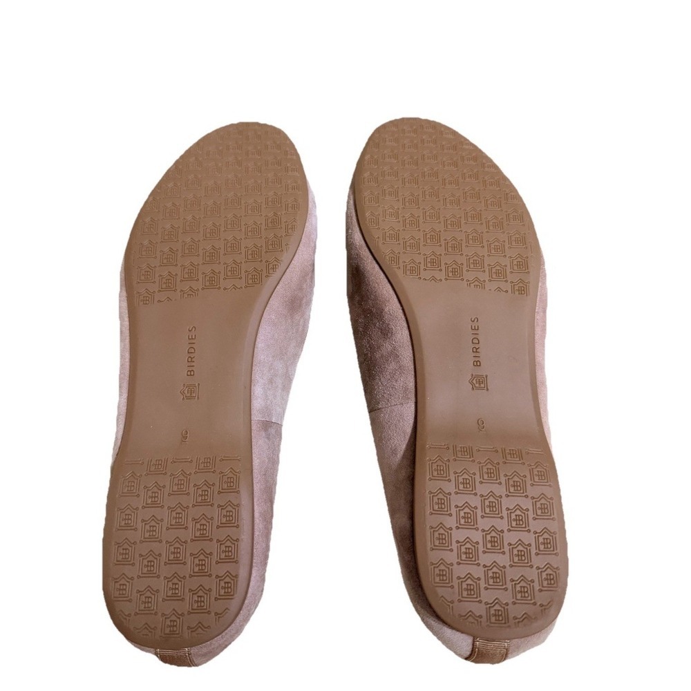 Birdies The New Starling Slipper Latte Suede Flats Minimalist Women's Size 9 - Picture 7 of 7